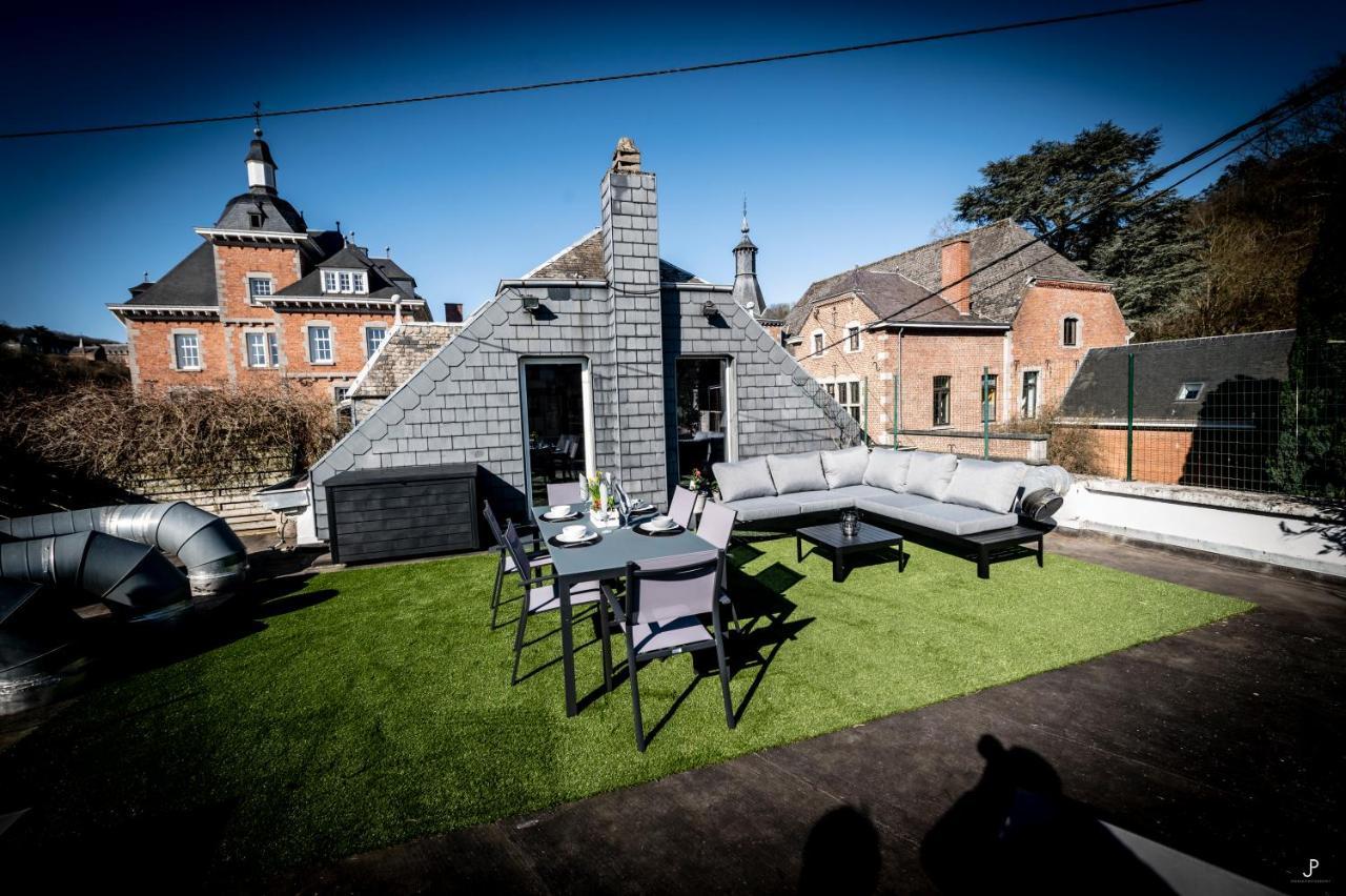 Les 3 Chapeaux Dinant 6P Les Canotiers 4P Avec Terrasse Le Melon 2P Sans Terrasse ภายนอก รูปภาพ